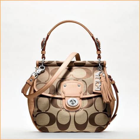 coach purse poppy collection